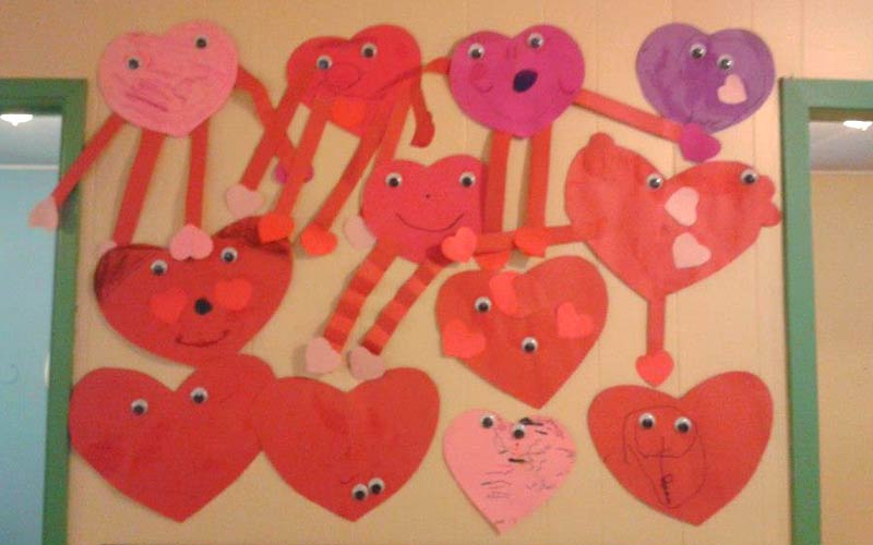 Valentines at the daycare