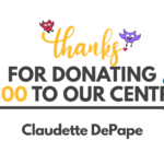 THANKS CLAUDETTE DEPAPE FOR YOUR DONATION