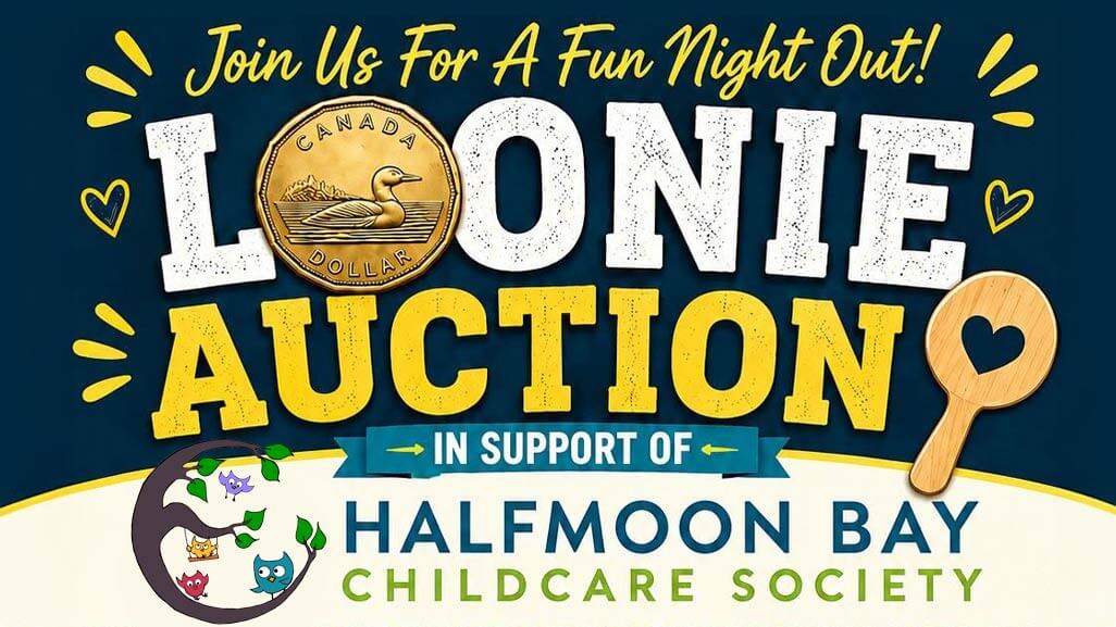 Halfmoon Bay Child Care Society Loonie Auction Fundraiser